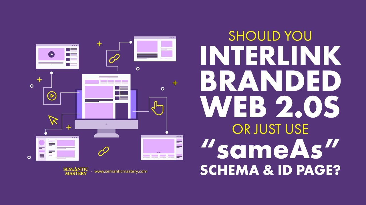 Sameas Array Website Example Should You Still Interlink Web 2.0s or Just Rely on sameAs Schema ...
